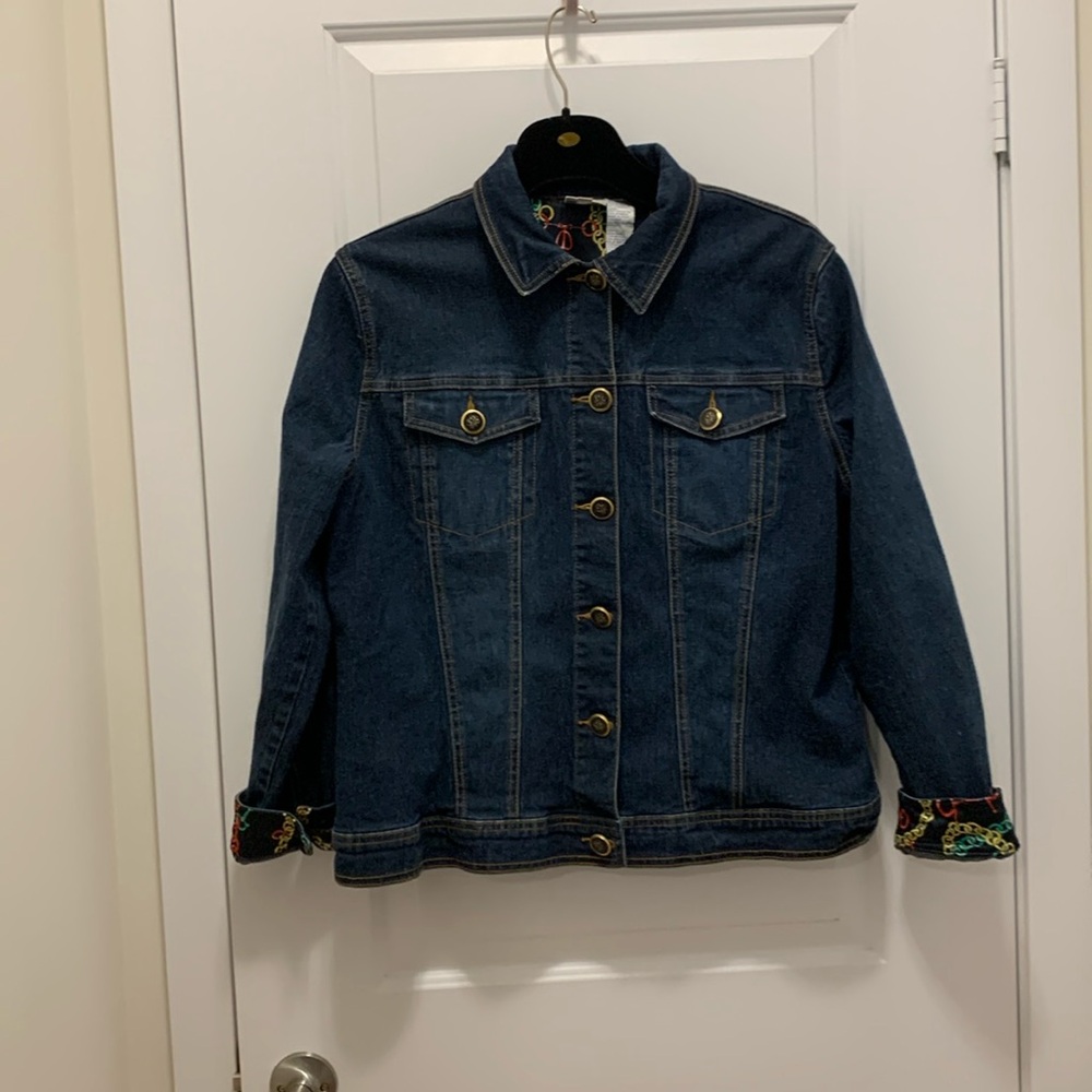 Vintage Diane Gilman jean jacket